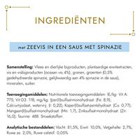 GOURMET GOLD LUXE MIX ZEEVIS IN SAUS MET SPINAZIE 85 GR - thumbnail