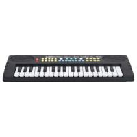 VidaXL Piano elektrisch toetsenbord met 37 toetsen en microfoon - thumbnail