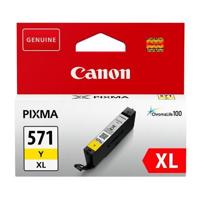 Canon inktcartridge CLI-571XL, 375 foto&apos;s, OEM 0334C001, geel - thumbnail