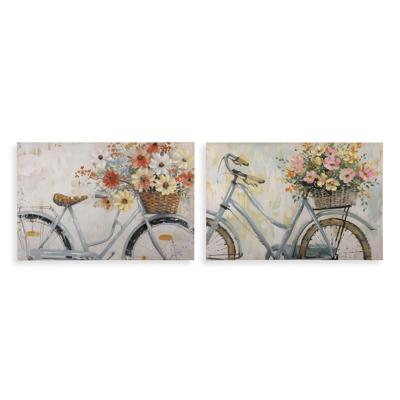 Schilderij Versa Fiets 2,5 x 90 x 60 cm