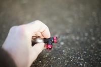 SILCA "eolo iv" co2-patronen opzetstuk co2 cartr.pump eolo iv black/red - thumbnail