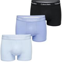 Calvin Klein Icon short - trunk blue-zwart 3-pack - thumbnail