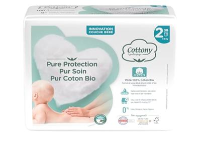 Cottony Baby Diapers Size 2 3 - 6kg 38