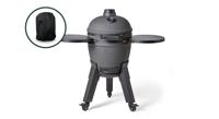 Moddern Kamado Charcoal Grey incl. Zijtafels & Zwarte Poten - thumbnail