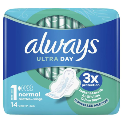 Always Maandverband ultra normaal plus 14 Stuks