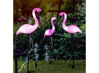 3 HI Solar Led Flamingo Tuinlampen - thumbnail