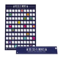 Gift Republic Scratch Poster - 100 Sci-Fi Films
Gift Republic Kraskaart Poster - 100 Sci-Fi Films - thumbnail