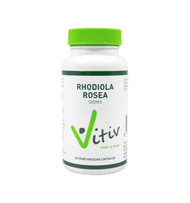 Vitiv Rhodiola rosea 500mg 60 Vegetarische capsules