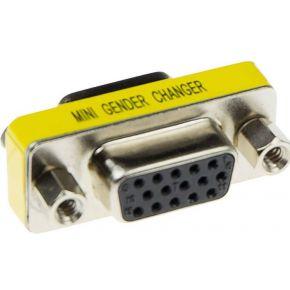 ACT AB9065 High Density D-Sub Adapter 15 Polig Female/15 Polig Female