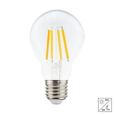 LED E27-A60 Filament 4,2 Watt met schemerschakelaar - 2700K - 430 Lm
