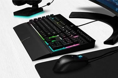 Corsair K55 RGB PRO XT toetsenbord Gamen USB QWERTY Engels Zwart