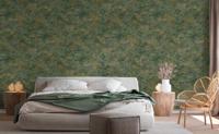 Dutch Wallcoverings Khalili - Ozbek Emerald Green - Groen - thumbnail