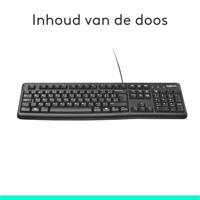 Logitech Keyboard K120 for business toetsenbord - thumbnail