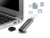 Transcend JetFlash 920 USB-stick 128 GB Space grijs TS128GJF920 USB-A 3.2 Gen 1 - thumbnail