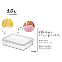 Rotho Loft Vleeswarendoos 1,0L wit - thumbnail