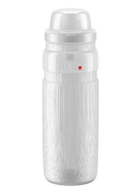 Elite bottle with protective cap fly mtb tex transparent 750ml