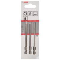 Bosch Accessoires 3-delige bitset Extra Hard T8; T10; T15; 89 mm 3st - 2607001759 - thumbnail