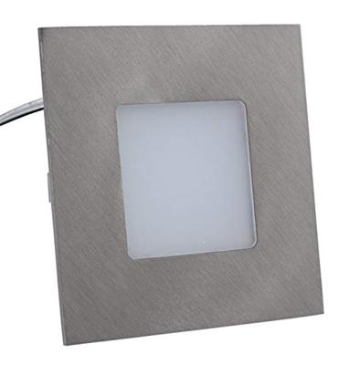 Heitronic 27693 LED-inbouwlamp LED LED vast ingebouwd 2 W RVS (geborsteld) Heitronic 27693 LED-inbouwlamp LED LED vast ingebouwd 2 W RVS (geborsteld)