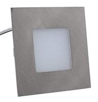Heitronic 27693 LED-inbouwlamp LED LED vast ingebouwd 2 W RVS (geborsteld) - thumbnail