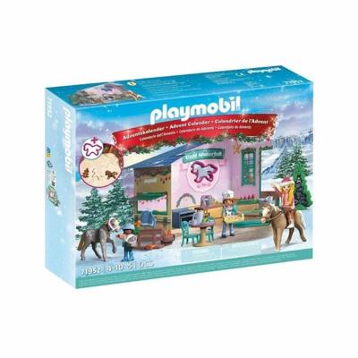 Playmobil 71952 Kerst Bak Adventskalender, Adventskalenders, Paarden van de Waterval, 81 stukjes, Leeftijd 4+ Playmobil 71952 Kerst Bak Adventskalender, Adventskalenders, Paarden van de Waterval, 81 stukjes, Leeftijd 4+