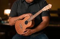 Ortega RFU11S concert ukelele naturel met tas - thumbnail