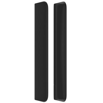 Boxspring met matras kunstleer zwart 180x200 cm - thumbnail