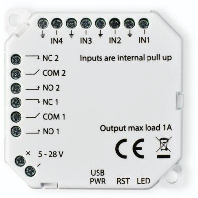 Frient IO Module schakelaar (Wit, Zigbee 3.0)