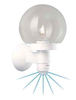 Steinel AUSSENLEUCHTE L 115 S WS 657413 Buitenlamp met bewegingsmelder (wand) LED E27 60 W Wit Steinel AUSSENLEUCHTE L 115 S WS 657413 Buitenlamp met bewegingsmelder (wand) LED E27 60 W Wit