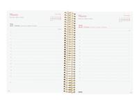 Agenda Finocam DESIGN COLLECTION Flora A5 15,5 x 21,2 cm 2026 - thumbnail
