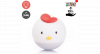 Doodies - Chickie Chicken Kinder Nachtlamp - thumbnail