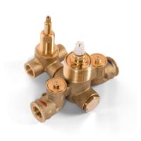 Inbouw Douchekraan Bongio Squadra Thermostatisch met 2-Weg Mechanisch Omstel Chroom Bongio - thumbnail