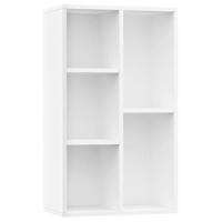 VidaXL Boekenkast/dressoir 50x25x80 cm bewerkt hout wit - thumbnail
