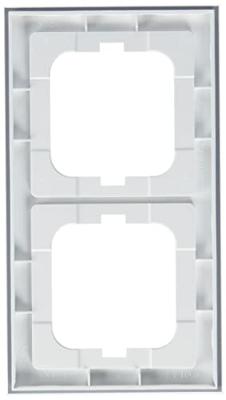 Busch-Jaeger 2CKA001754A4438 Frame Frame 2-voudig Wit 1 stuk(s)