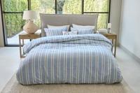 Rivièra Maison Rivièra Maison Dekbedovertrek Silvan Blauw 140x200/220 cm - thumbnail