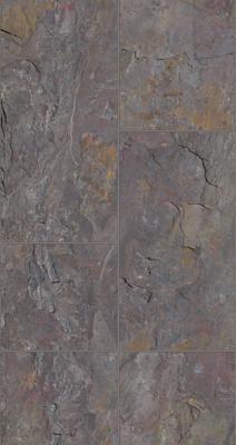 Noordwand Textura Behang met grove natuursteen tegel print - 1545764