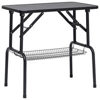 Hondentrimtafel verstelbaar met 1 lus en opbergschap - thumbnail