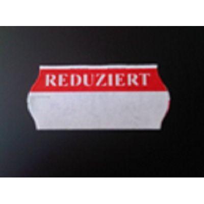 Etiket 2612 golf wit/rood Reduziert