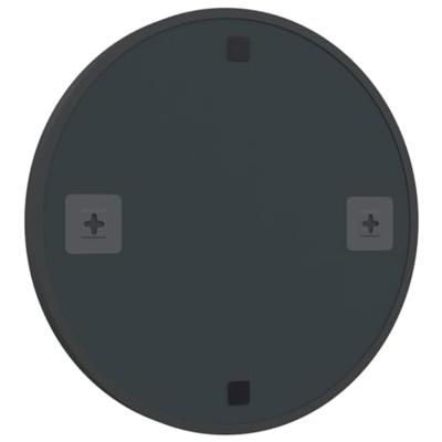 VidaXL Wandspiegel 50 cm zwart