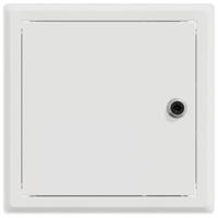 Toegangs paneel 2 pcs Wit 20 x 20 cm Staal - thumbnail