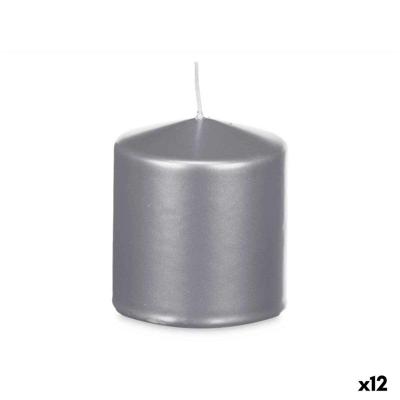 Kaars Acorde Zilverkleurig 9 x 10 x 9 cm (12 Stuks) Kaars Acorde Zilverkleurig 9 x 10 x 9 cm (12 Stuks)