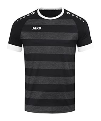 JAKO 4214 Shirt Celtic Melange Km - Zwart - XL