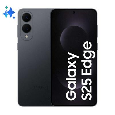 Samsung Galaxy S25 Edge Dual SIM 12GB RAM 512GB Jetblack EU