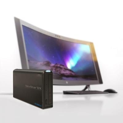Vantec NST-536S3-BK NexStar DX USB 3.0 externe behuizing voor SATA Blu-Ray/CD/DVD-station, volledig zwart