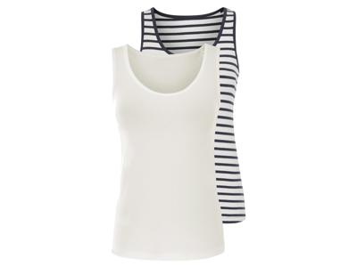 esmara 2 dames hemden (Wit, S (36-38)) esmara 2 dames hemden (Wit, S (36-38))