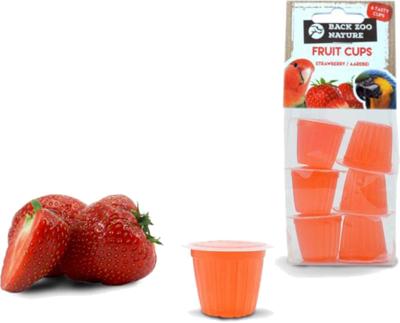 Back zoo nature Fruitkuipje aardbei 6st