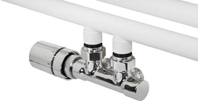 Saqu Fonti handdoekradiator 733W 50x151cm Wit