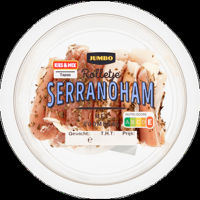 Jumbo Rolletje Serranoham met Roomkaas 85 g - thumbnail