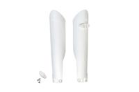 UFO PLAST voorvork bescherming fork protectors ufo husqvarna white - thumbnail