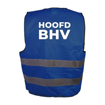 Hoofd BHV hesje blauw - Hoofd BHV hesje blauw Hoofd BHV hesje blauw - Hoofd BHV hesje blauw