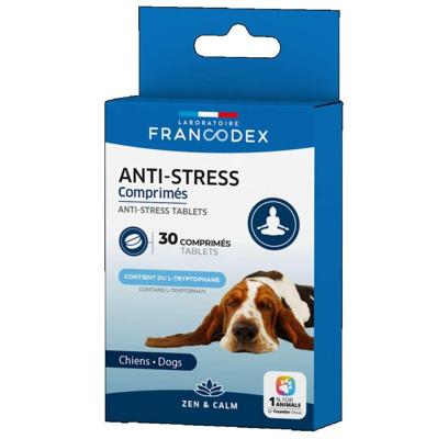 FRANCODEX Anti-stress - antistres tabletten voor honden - 30 stuks